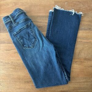 MOTHER Hustler Ankle Fray Jeans